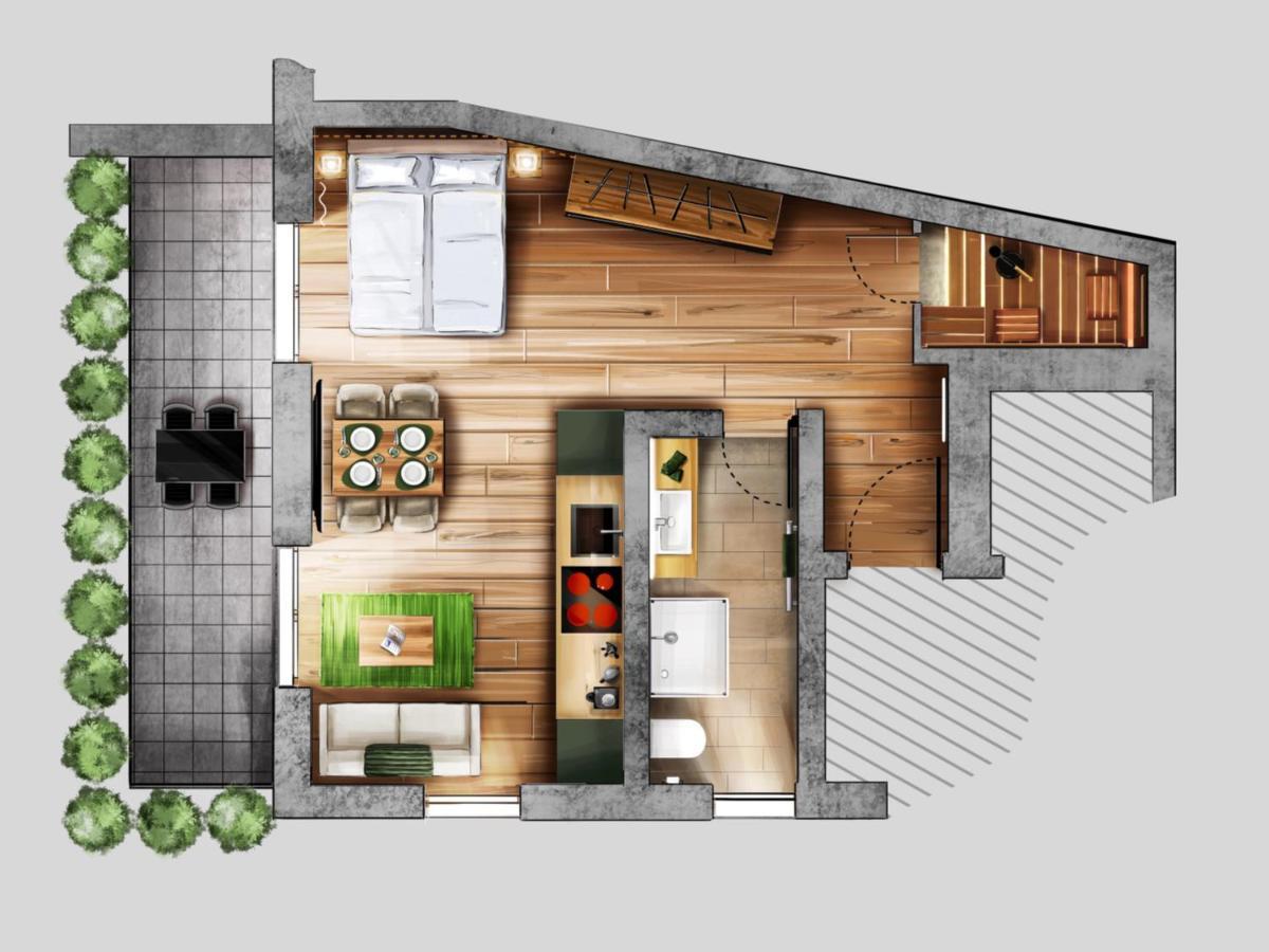 Black Forest Luxury Apartment Waldglueck Mit Sauna Königsfeld im Schwarzwald Εξωτερικό φωτογραφία